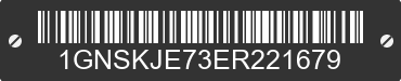 2014 CHEVROLET Suburban 1GNSKJE73ER221679 VIN decoded