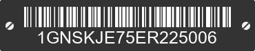 2014 CHEVROLET Suburban 1GNSKJE75ER225006 VIN decoded