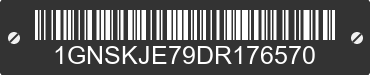 2013 CHEVROLET Suburban 1GNSKJE79DR176570 VIN decoded