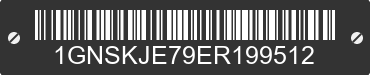 2014 CHEVROLET Suburban 1GNSKJE79ER199512 VIN decoded
