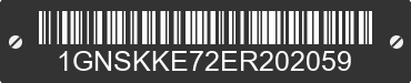 2014 CHEVROLET Suburban 1GNSKKE72ER202059 VIN decoded