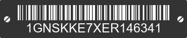 2014 CHEVROLET Suburban 1GNSKKE7XER146341 VIN decoded