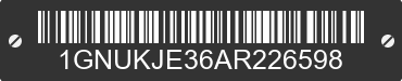 2010 CHEVROLET Suburban 1GNUKJE36AR226598 VIN decoded