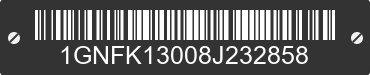 2008 CHEVROLET Tahoe 1GNFK13008J232858 VIN decoded