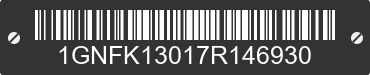 2007 CHEVROLET Tahoe 1GNFK13017R146930 VIN decoded