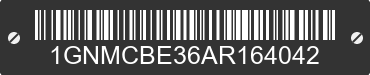 2010 CHEVROLET Tahoe 1GNMCBE36AR164042 VIN decoded