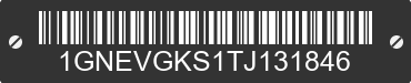 2026 CHEVROLET Traverse 1GNEVGKS1TJ131846 VIN decoded