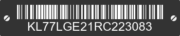 2024 CHEVROLET Trax KL77LGE21RC223083 VIN decoded