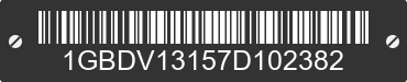 2007 CHEVROLET Uplander 1GBDV13157D102382 VIN decoded