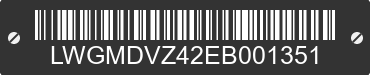 2014 CHONGQING HUANSONG INDUSTRIES Chongqing Huansong Industries LWGMDVZ42EB001351 VIN decoded