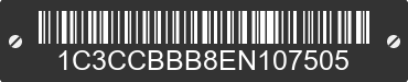 2014 CHRYSLER 200 1C3CCBBB8EN107505 VIN decoded