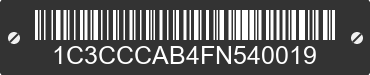 2015 CHRYSLER 200 1C3CCCAB4FN540019 VIN decoded