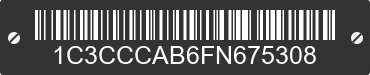 2015 CHRYSLER 200 1C3CCCAB6FN675308 VIN decoded