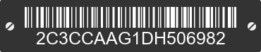 2013 CHRYSLER 300 2C3CCAAG1DH506982 VIN decoded