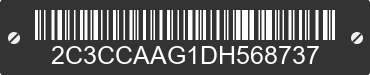 2013 CHRYSLER 300 2C3CCAAG1DH568737 VIN decoded