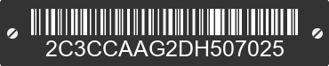 2013 CHRYSLER 300 2C3CCAAG2DH507025 VIN decoded