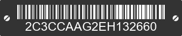 2014 CHRYSLER 300 2C3CCAAG2EH132660 VIN decoded