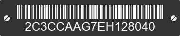 2014 CHRYSLER 300 2C3CCAAG7EH128040 VIN decoded