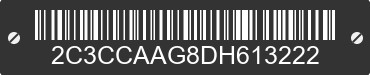 2013 CHRYSLER 300 2C3CCAAG8DH613222 VIN decoded