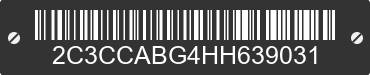 2017 CHRYSLER 300 2C3CCABG4HH639031 VIN decoded