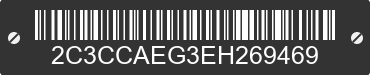 2014 CHRYSLER 300 2C3CCAEG3EH269469 VIN decoded
