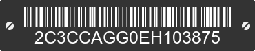 2014 CHRYSLER 300 2C3CCAGG0EH103875 VIN decoded