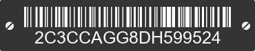 2013 CHRYSLER 300 2C3CCAGG8DH599524 VIN decoded