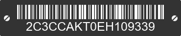 2014 CHRYSLER 300 2C3CCAKT0EH109339 VIN decoded