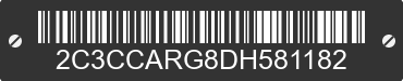 2013 CHRYSLER 300 2C3CCARG8DH581182 VIN decoded