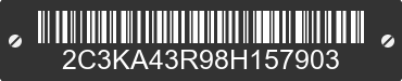 2008 CHRYSLER 300 2C3KA43R98H157903 VIN decoded