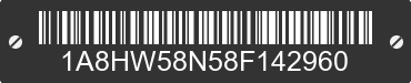 2008 CHRYSLER Aspen 1A8HW58N58F142960 VIN decoded