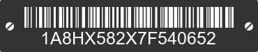 2007 CHRYSLER Aspen 1A8HX582X7F540652 VIN decoded