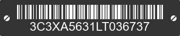 1990 CHRYSLER LeBaron 3C3XA5631LT036737 VIN decoded