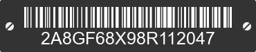 2008 CHRYSLER Pacifica 2A8GF68X98R112047 VIN decoded