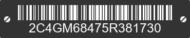 2005 CHRYSLER Pacifica 2C4GM68475R381730 VIN decoded