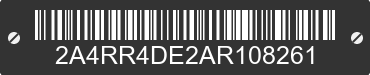 2010 CHRYSLER Town and Country 2A4RR4DE2AR108261 VIN decoded