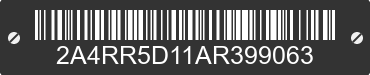 2010 CHRYSLER Town and Country 2A4RR5D11AR399063 VIN decoded