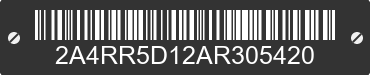 2010 CHRYSLER Town and Country 2A4RR5D12AR305420 VIN decoded
