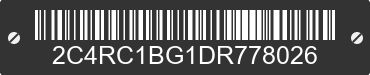 2013 CHRYSLER Town and Country 2C4RC1BG1DR778026 VIN decoded
