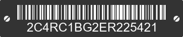 2014 CHRYSLER Town and Country 2C4RC1BG2ER225421 VIN decoded