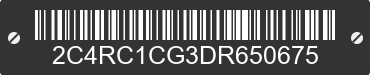 2013 CHRYSLER Town and Country 2C4RC1CG3DR650675 VIN decoded