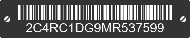2021 CHRYSLER Voyager 2C4RC1DG9MR537599 VIN decoded