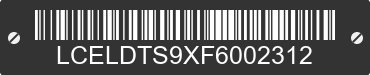 2015 CHUNFENG Chunfeng ATV LCELDTS9XF6002312 VIN decoded