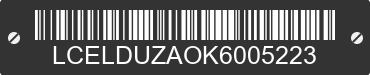 2019 CHUNFENG Chunfeng ATV LCELDUZAOK6005223 VIN decoded