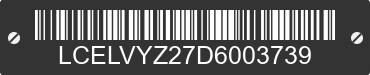 2013 CHUNFENG Chunfeng ATV LCELVYZ27D6003739 VIN decoded
