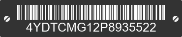 2023 COLEMAN Coleman 4YDTCMG12P8935522 VIN decoded