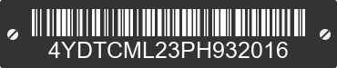 2023 COLEMAN Coleman 4YDTCML23PH932016 VIN decoded