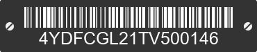 2026 COUGAR Cougar 4YDFCGL21TV500146 VIN decoded