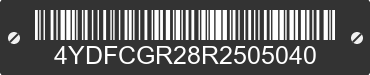 2024 COUGAR Cougar 4YDFCGR28R2505040 VIN decoded