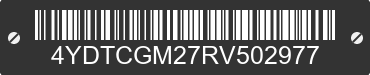 2024 COUGAR Cougar 4YDTCGM27RV502977 VIN decoded